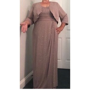 R&M Richards Sz 20 2pc mother of the bride dress